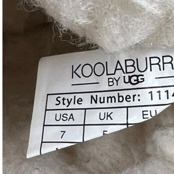 Koolaburra X UGG Women’s Burra Mini Grey Suede Winter Boot Size US 7 - Picture 11 of 11